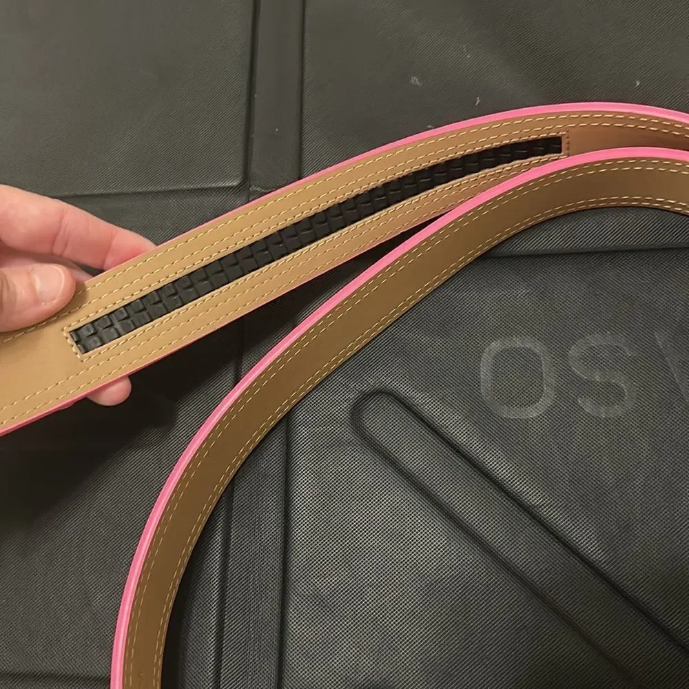 NEW JoFit Womens Ladies Adjustable Belt - One Size - Cut-To-Size - Hot Pink